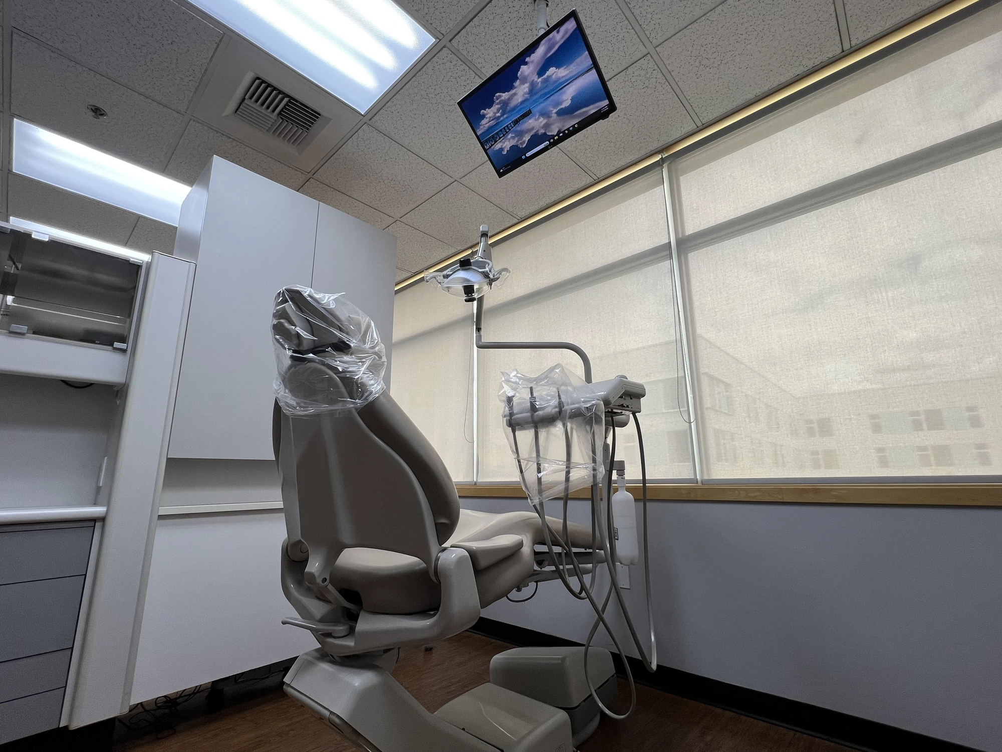 Patients relaxing in the Dentistry NW waiting room